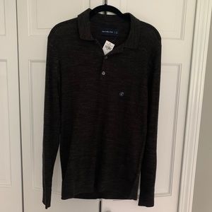 Long Sleeve Sweater Polo